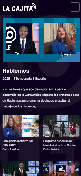 Cajita TV App Preview